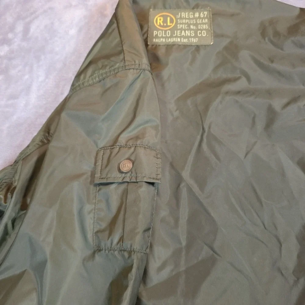 Ralph Lauren‎ Polo Jeans Co. Green Full-Zip Jacket Boys Large